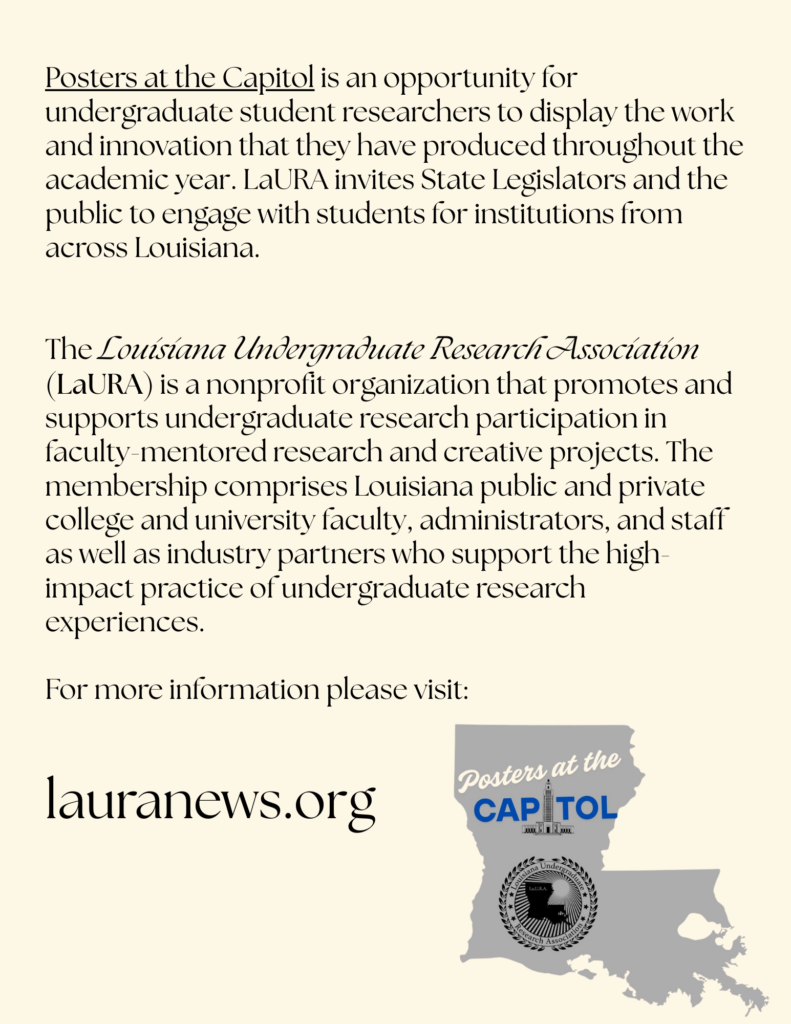 Posters at the Capitol 2026